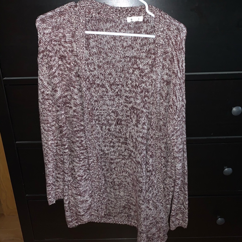Purple Cardigan